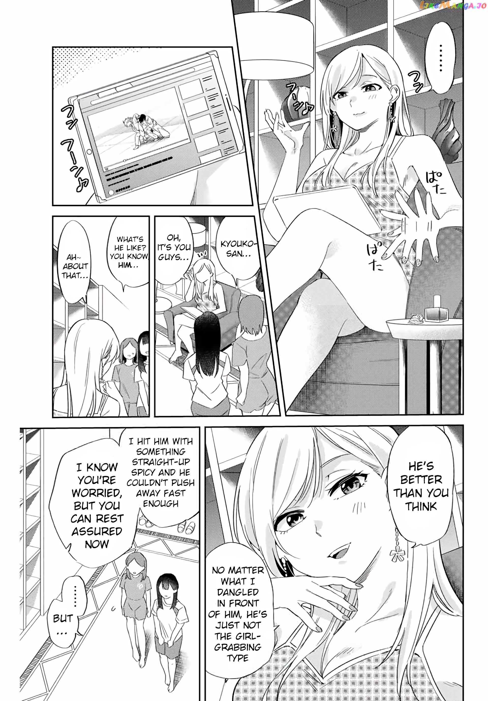 Gorin No Megami-Sama: Nedeshiko Ryou No Medal Gohan chapter 6.1 - page 8