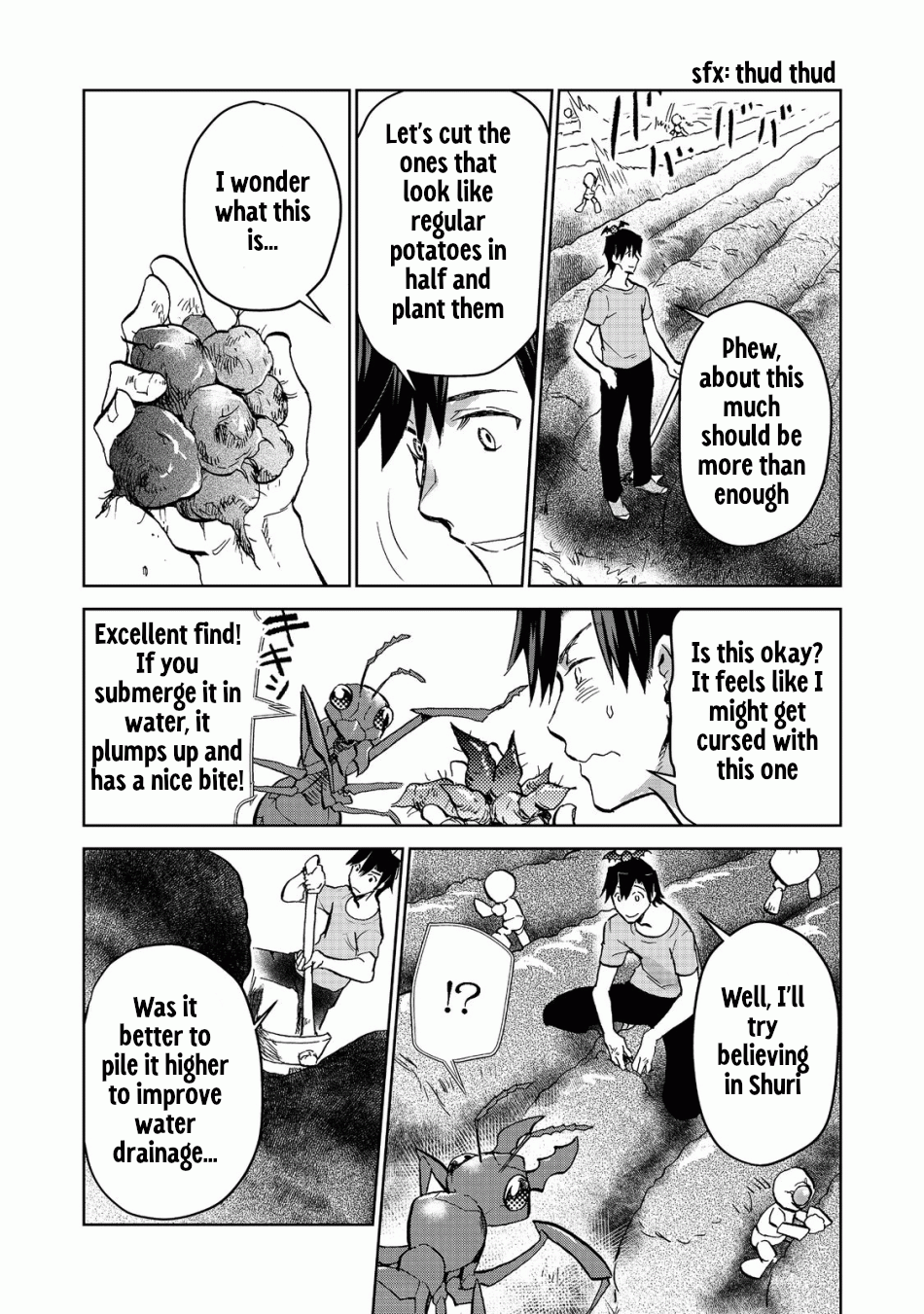 Isekai Ni Otosareta… Jouka Wa Kihon! chapter 14.1 - page 4