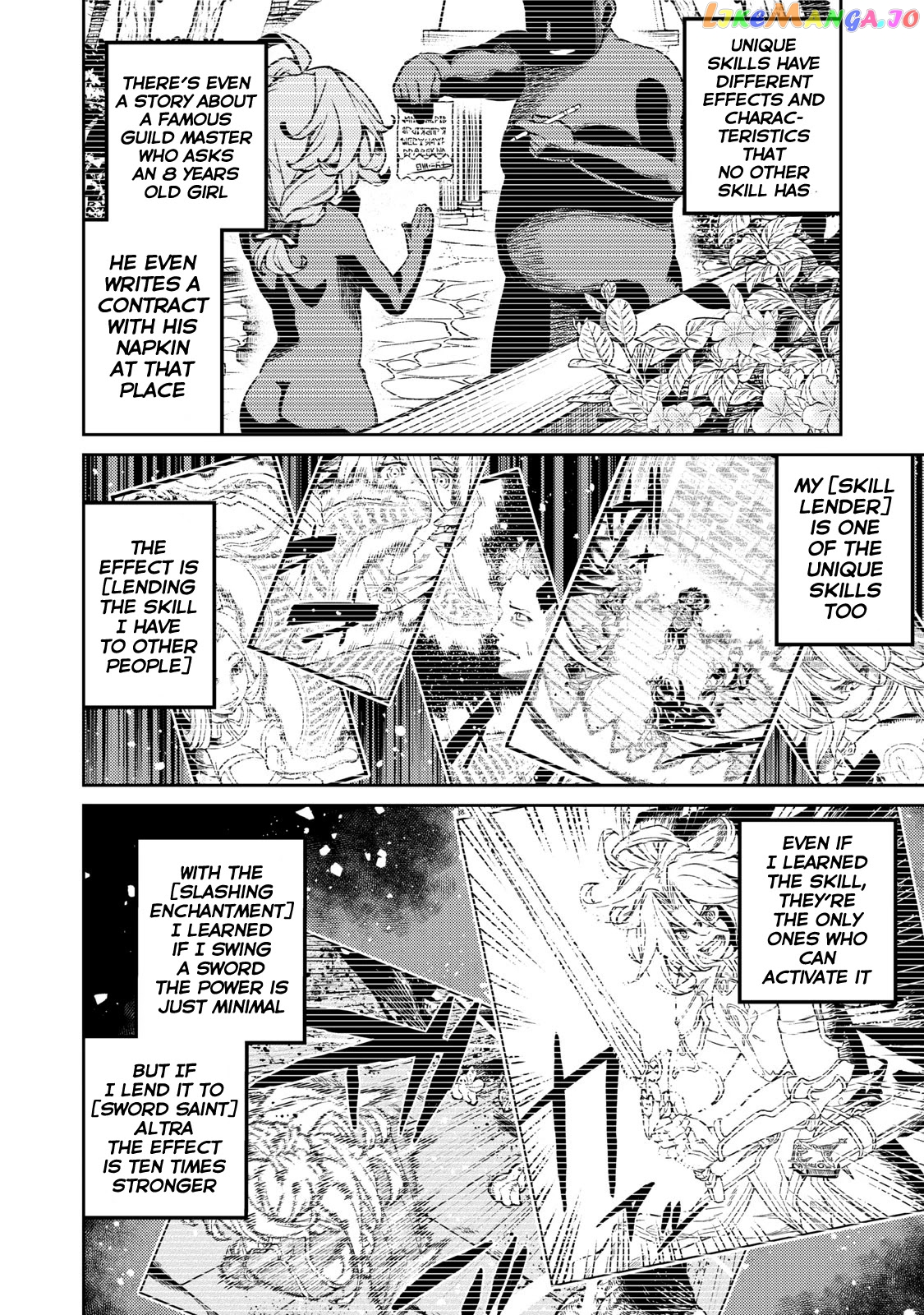 Skill Lender’s retrieving (Tale) ~I told you it’s 10% per 10 days at first, didn’t I~ chapter 1 - page 21