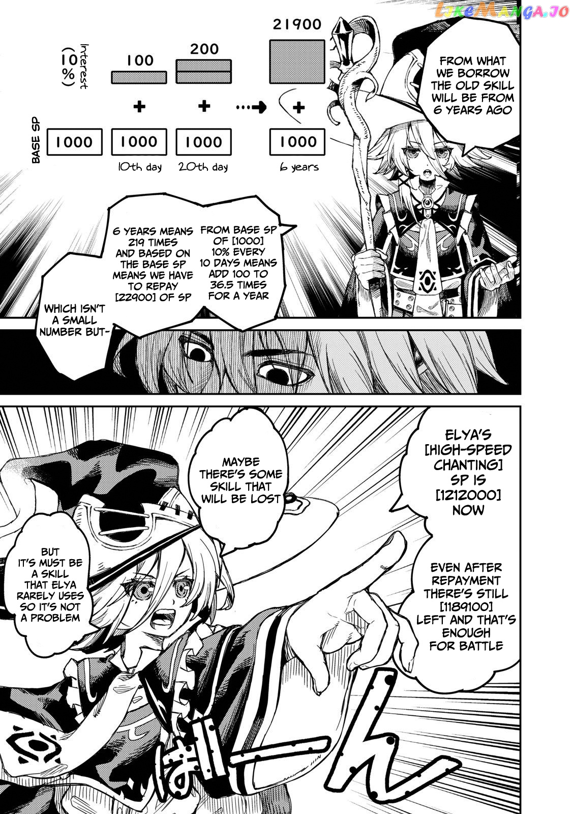 Skill Lender’s retrieving (Tale) ~I told you it’s 10% per 10 days at first, didn’t I~ chapter 1.2 - page 18