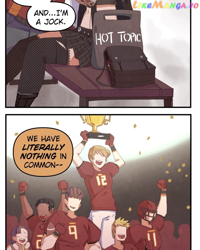 Goth Girl & The Jock chapter 5 - page 8