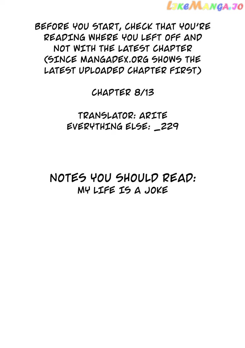 Our War That Ends The World, Or Perhaps The Crusade That Starts It Anew chapter 8 - page 1
