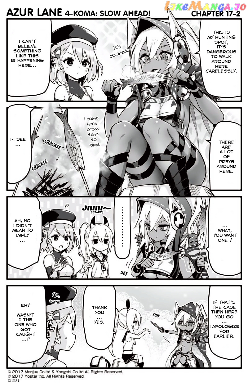 Azur Lane 4-Koma: Slow Ahead chapter 17 - page 2