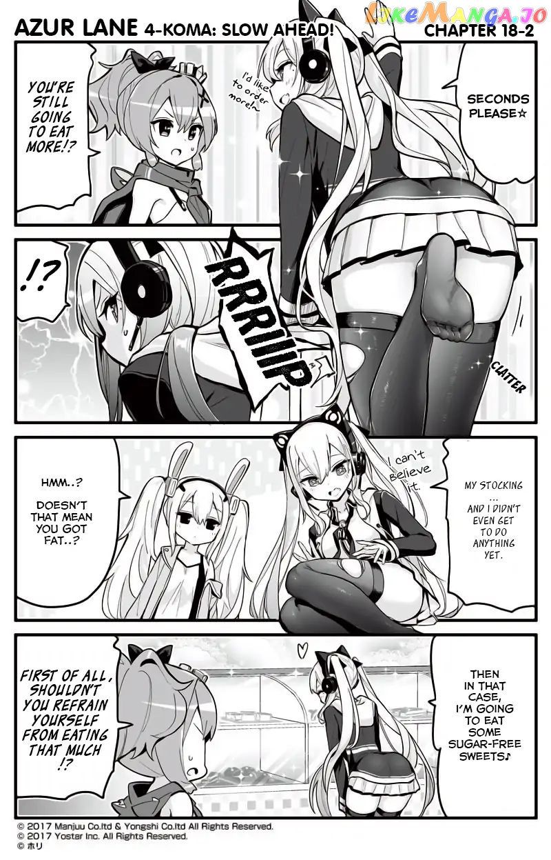 Azur Lane 4-Koma: Slow Ahead chapter 18 - page 2