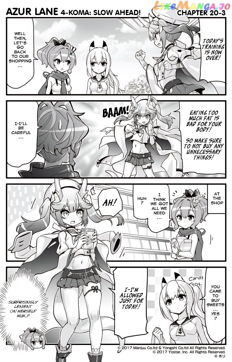 Azur Lane 4-Koma: Slow Ahead chapter 20 - page 3