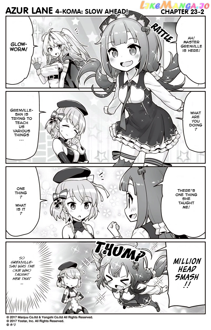 Azur Lane 4-Koma: Slow Ahead chapter 23 - page 2
