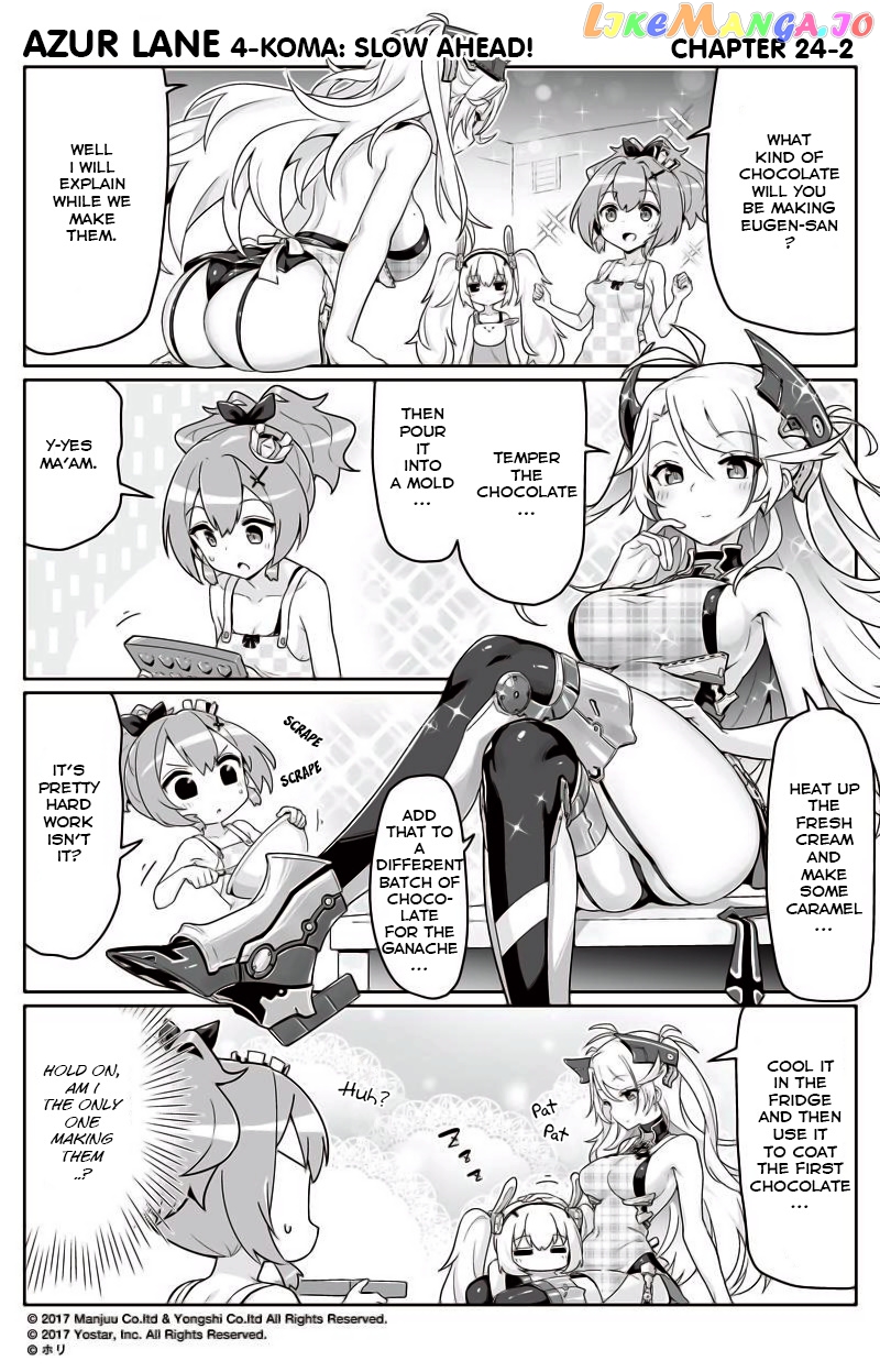 Azur Lane 4-Koma: Slow Ahead chapter 24 - page 2