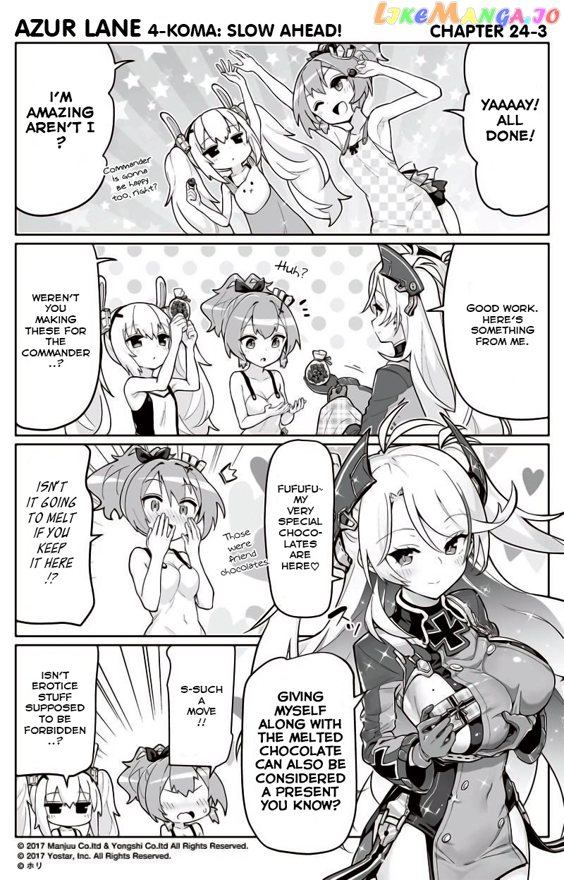 Azur Lane 4-Koma: Slow Ahead chapter 24 - page 3