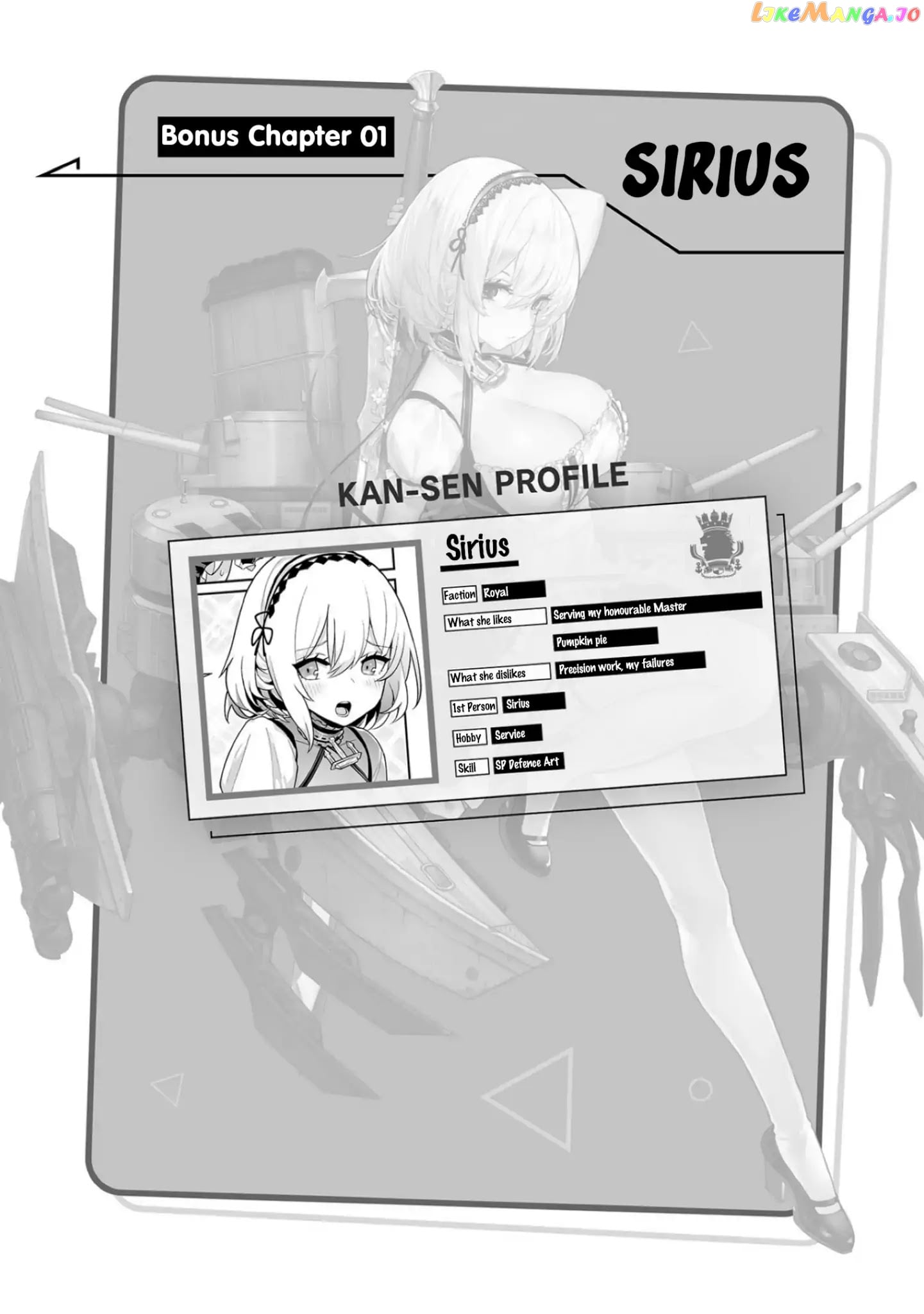 Azur Lane 4-Koma: Slow Ahead chapter 24.1 - page 1