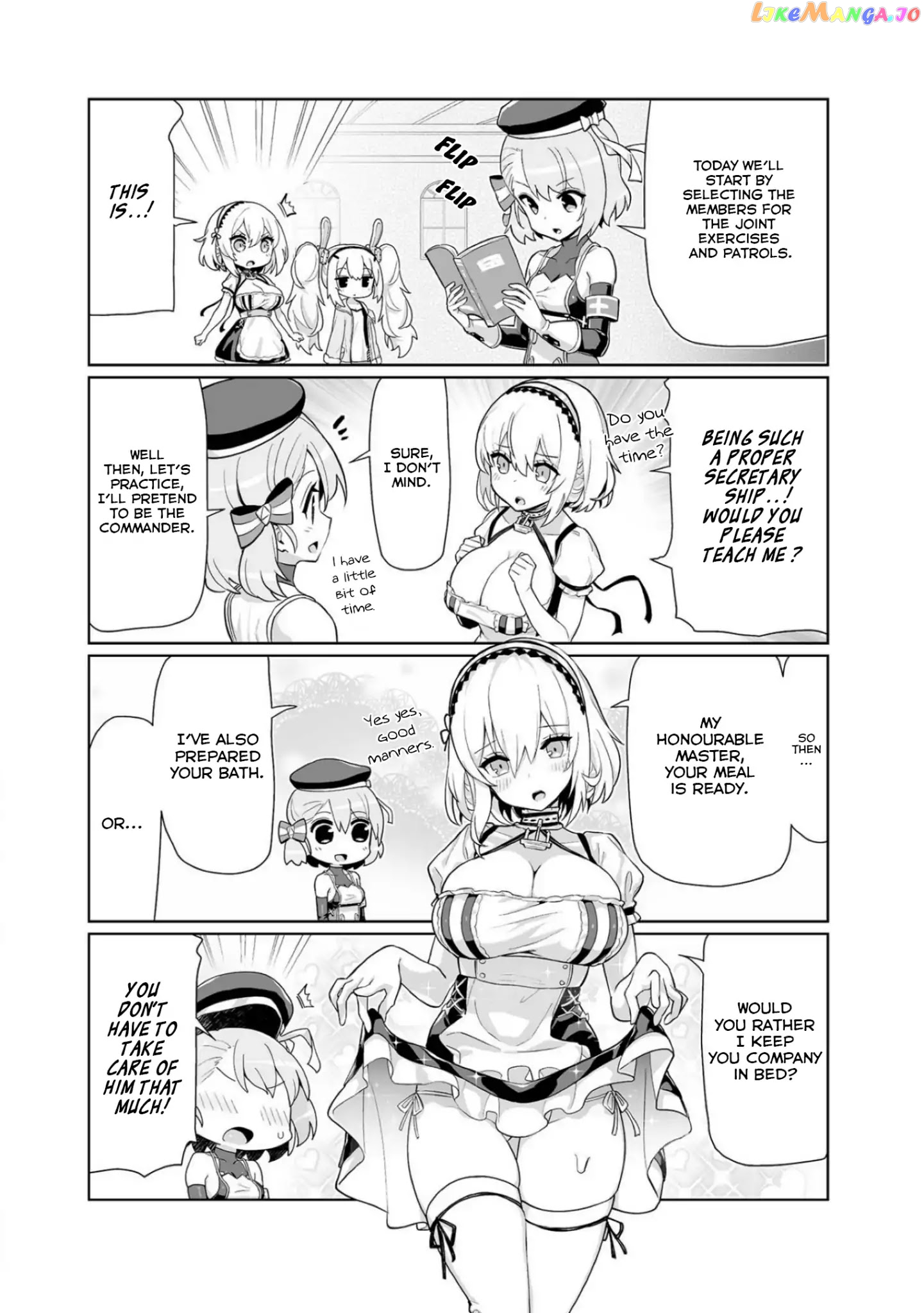 Azur Lane 4-Koma: Slow Ahead chapter 24.1 - page 3