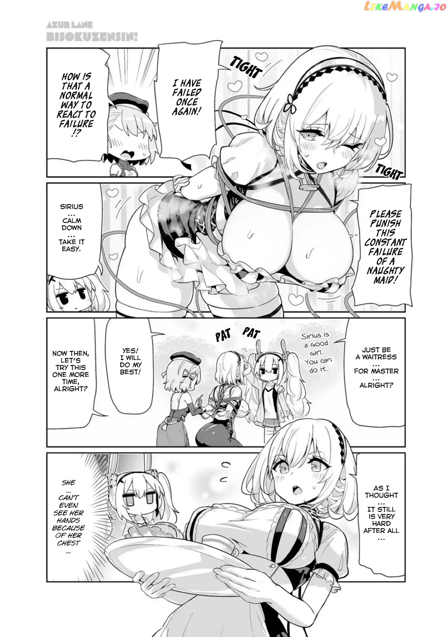 Azur Lane 4-Koma: Slow Ahead chapter 24.1 - page 4
