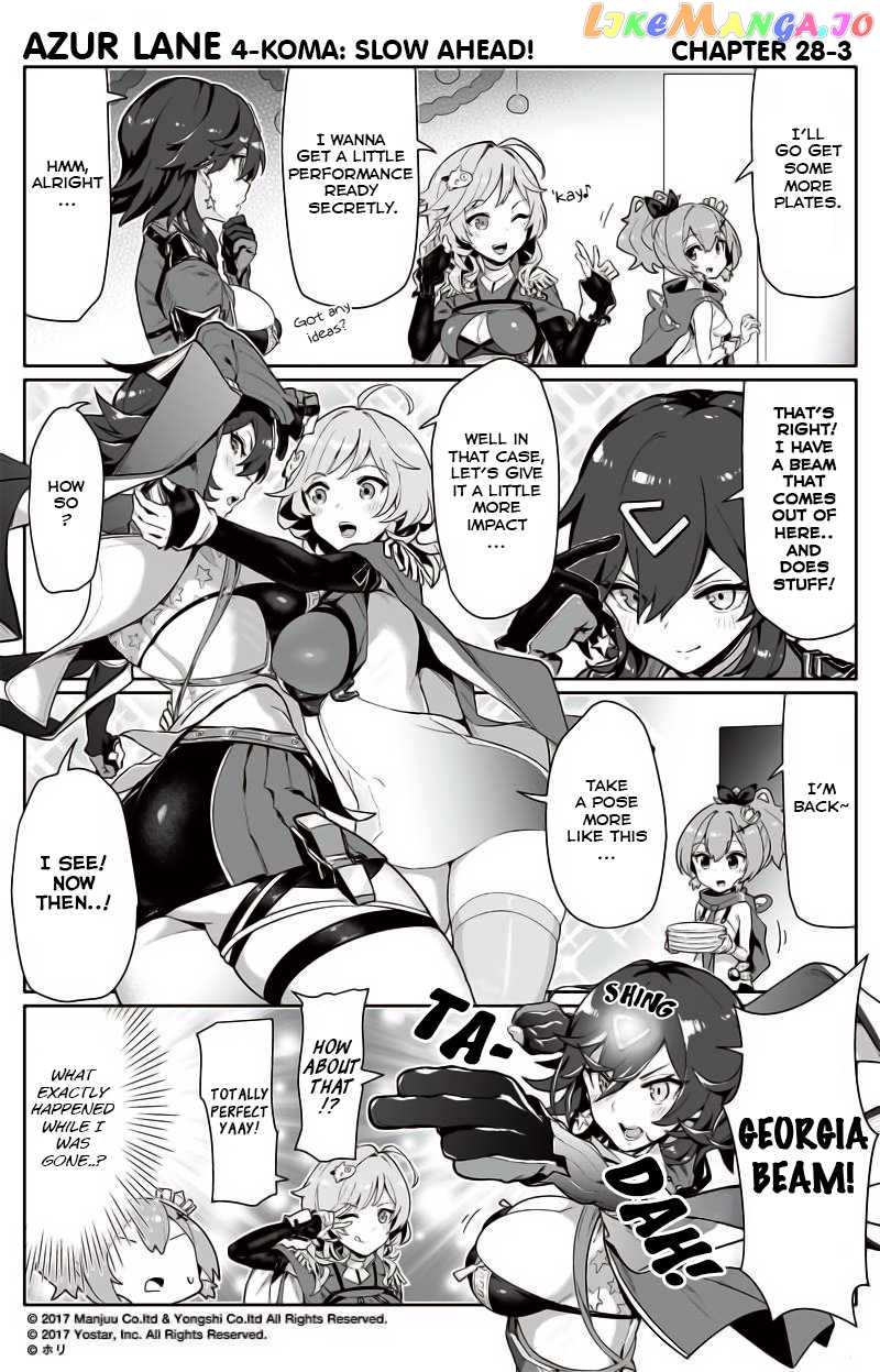 Azur Lane 4-Koma: Slow Ahead chapter 28 - page 3