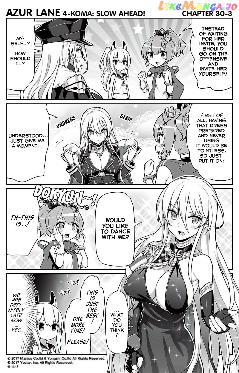 Azur Lane 4-Koma: Slow Ahead chapter 30 - page 3