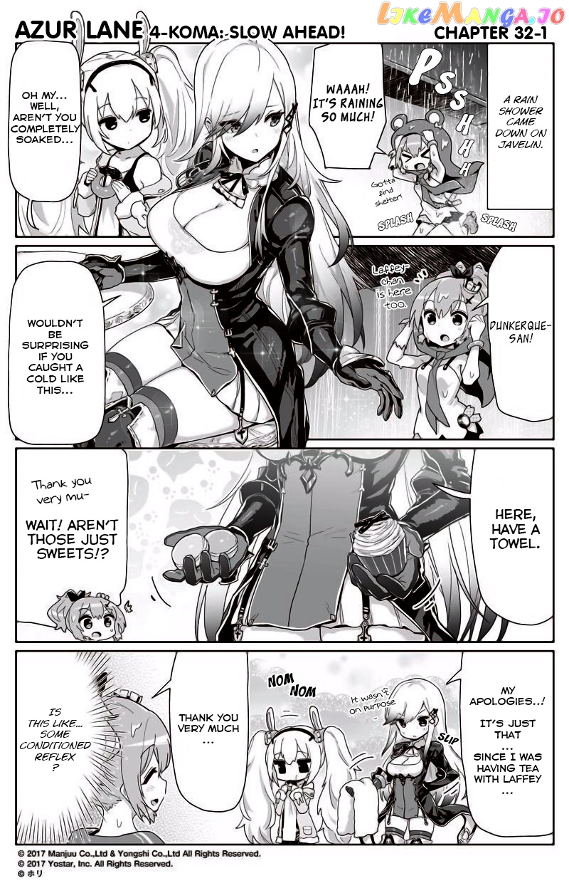 Azur Lane 4-Koma: Slow Ahead chapter 32 - page 1