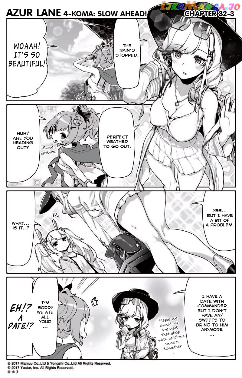 Azur Lane 4-Koma: Slow Ahead chapter 32 - page 3