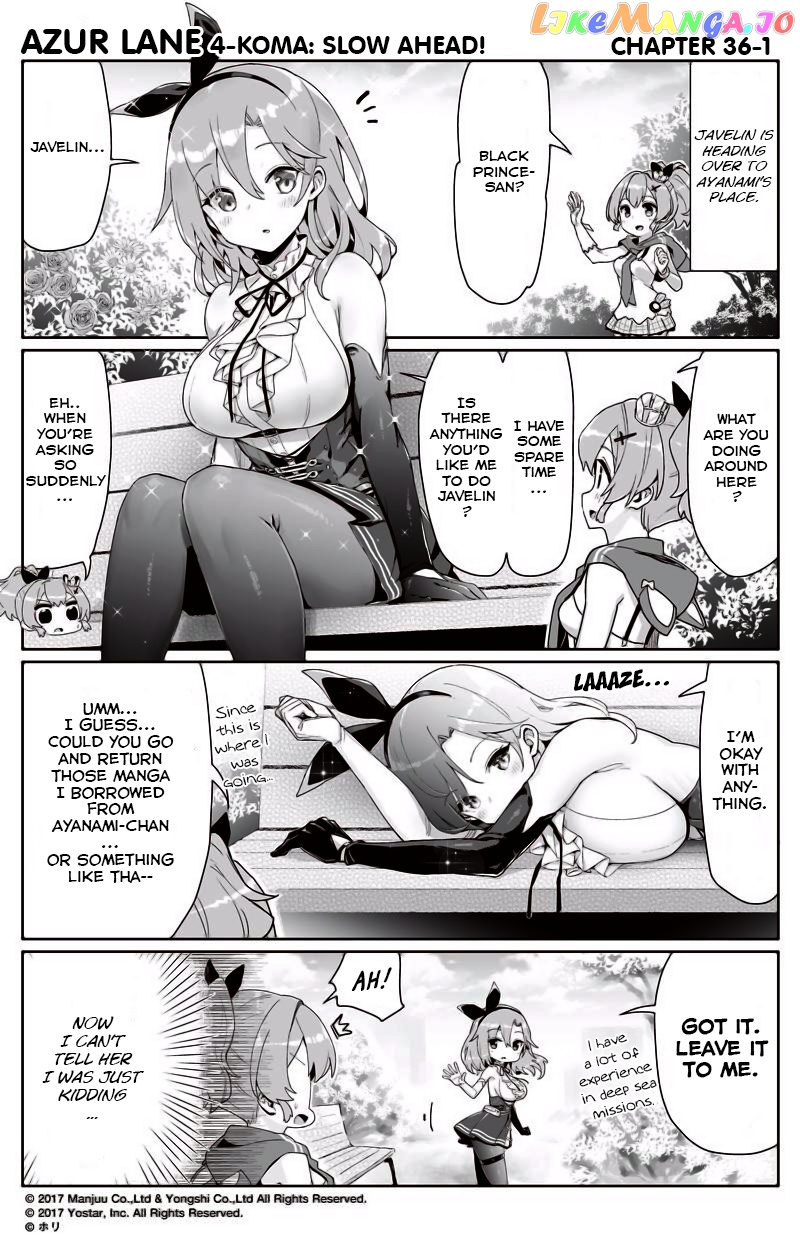 Azur Lane 4-Koma: Slow Ahead chapter 36 - page 1