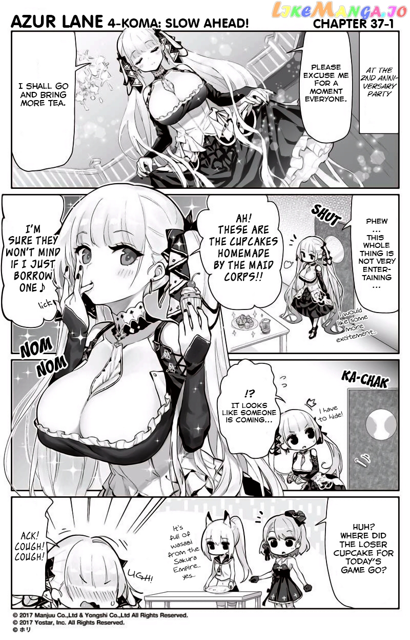 Azur Lane 4-Koma: Slow Ahead chapter 37 - page 1