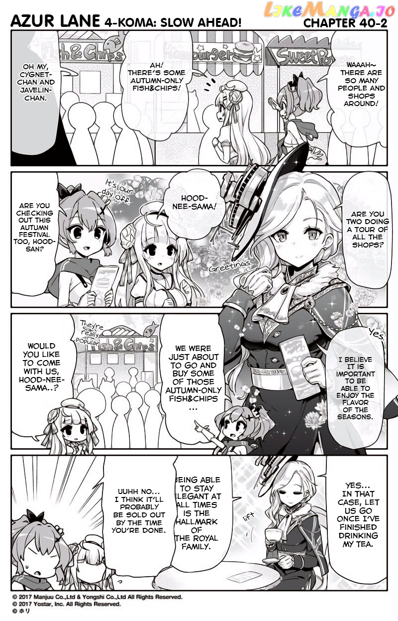 Azur Lane 4-Koma: Slow Ahead chapter 40 - page 2