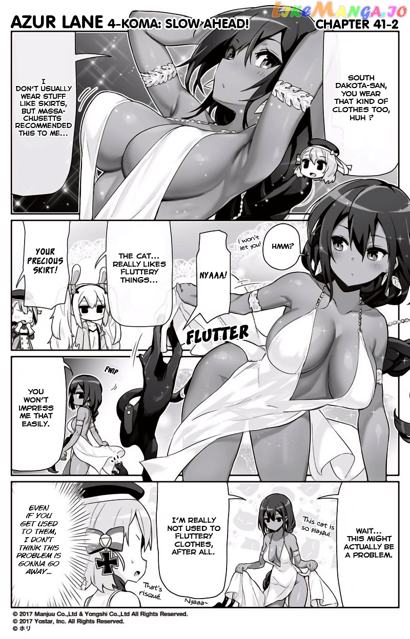 Azur Lane 4-Koma: Slow Ahead chapter 41 - page 2