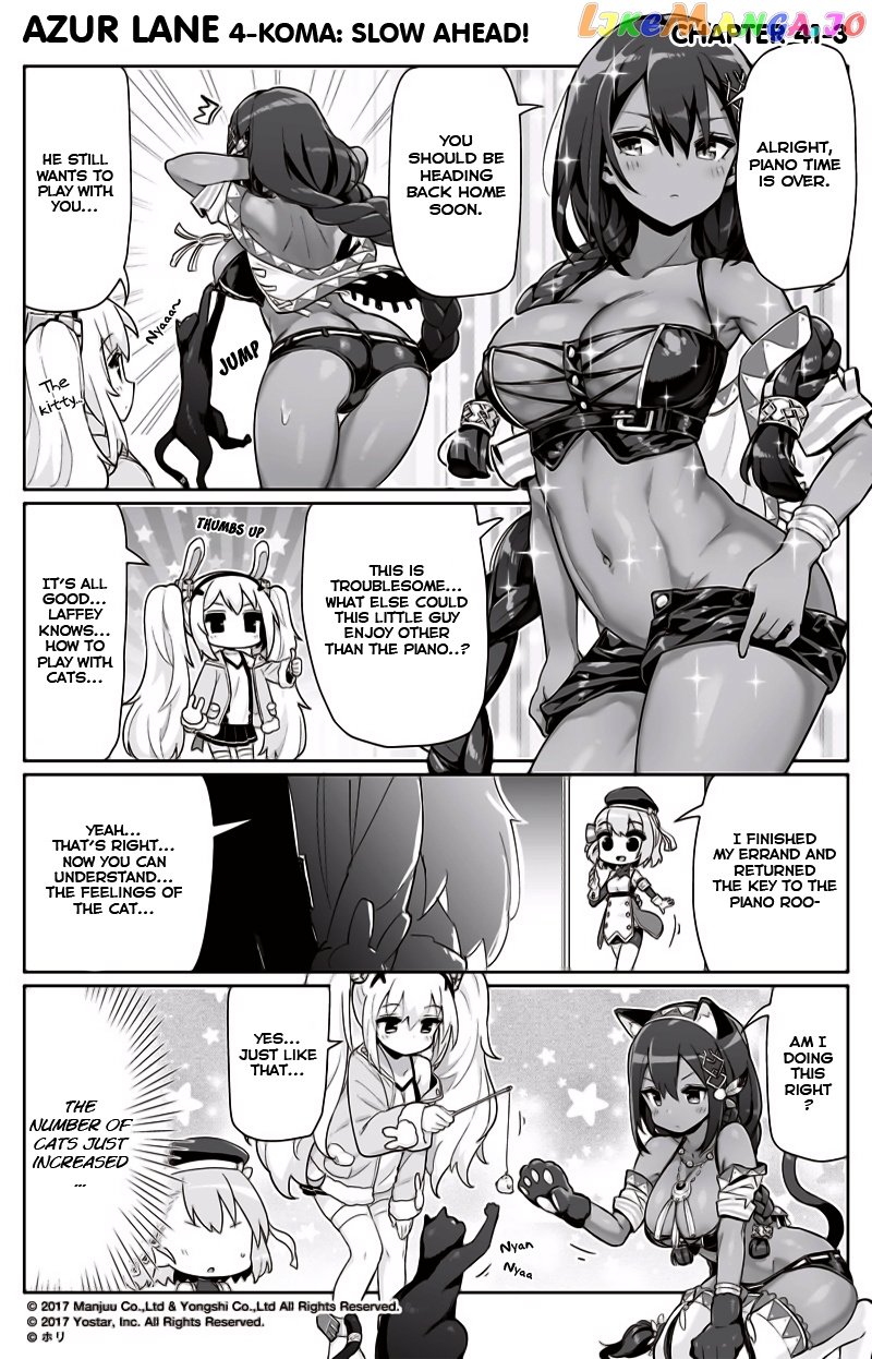 Azur Lane 4-Koma: Slow Ahead chapter 41 - page 3