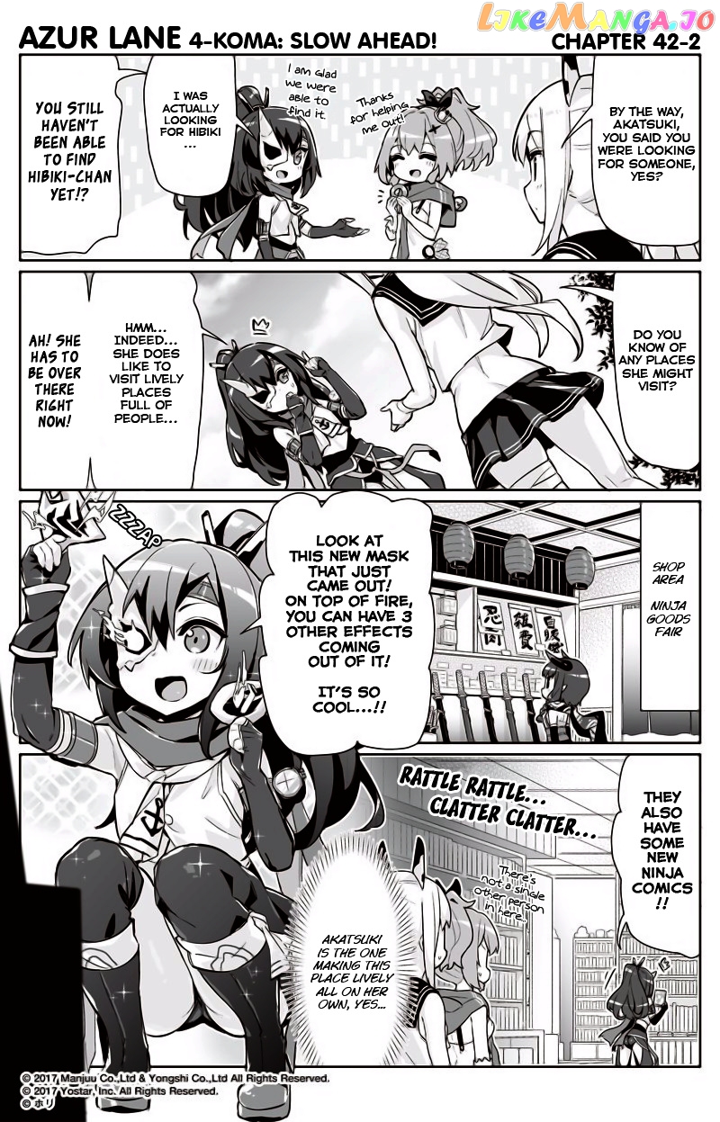 Azur Lane 4-Koma: Slow Ahead chapter 42 - page 2