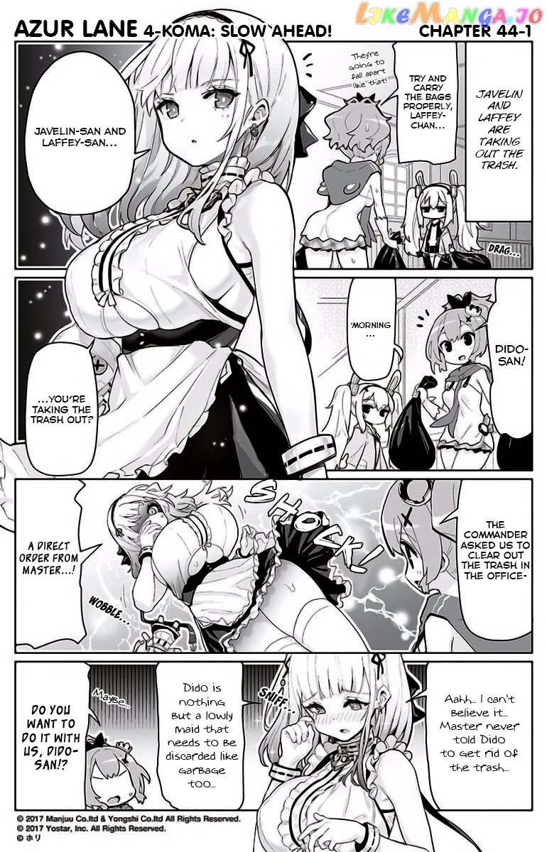 Azur Lane 4-Koma: Slow Ahead chapter 44 - page 1