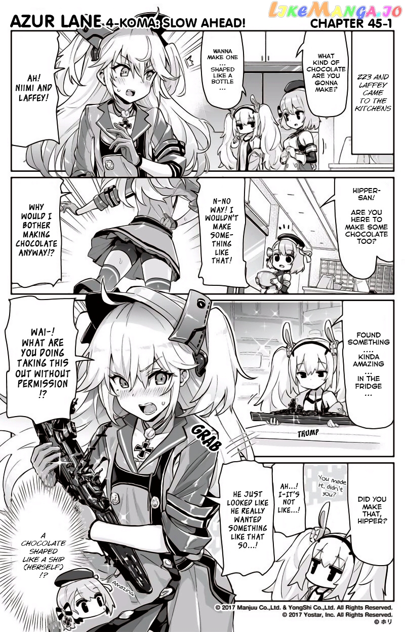 Azur Lane 4-Koma: Slow Ahead chapter 45 - page 1