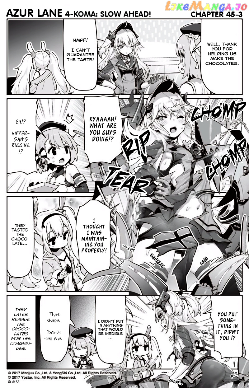 Azur Lane 4-Koma: Slow Ahead chapter 45 - page 3