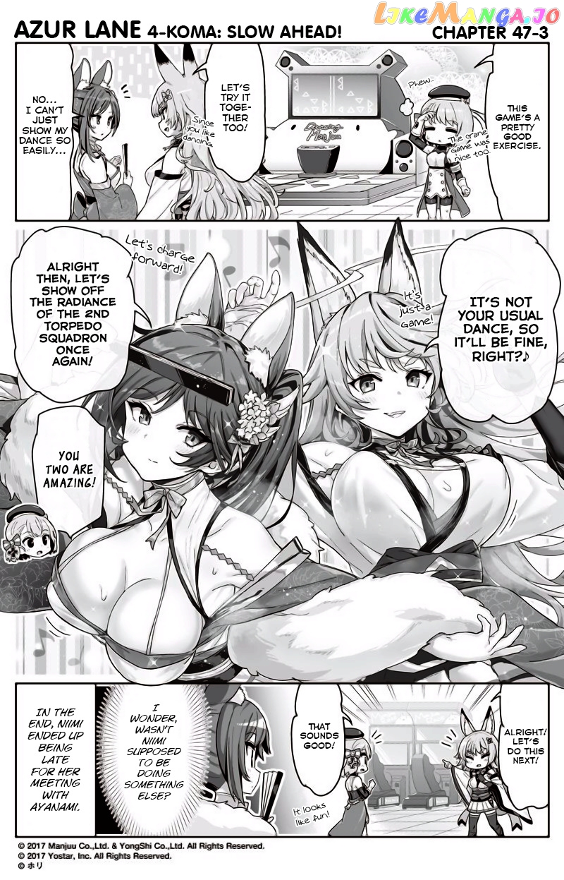 Azur Lane 4-Koma: Slow Ahead chapter 47 - page 3
