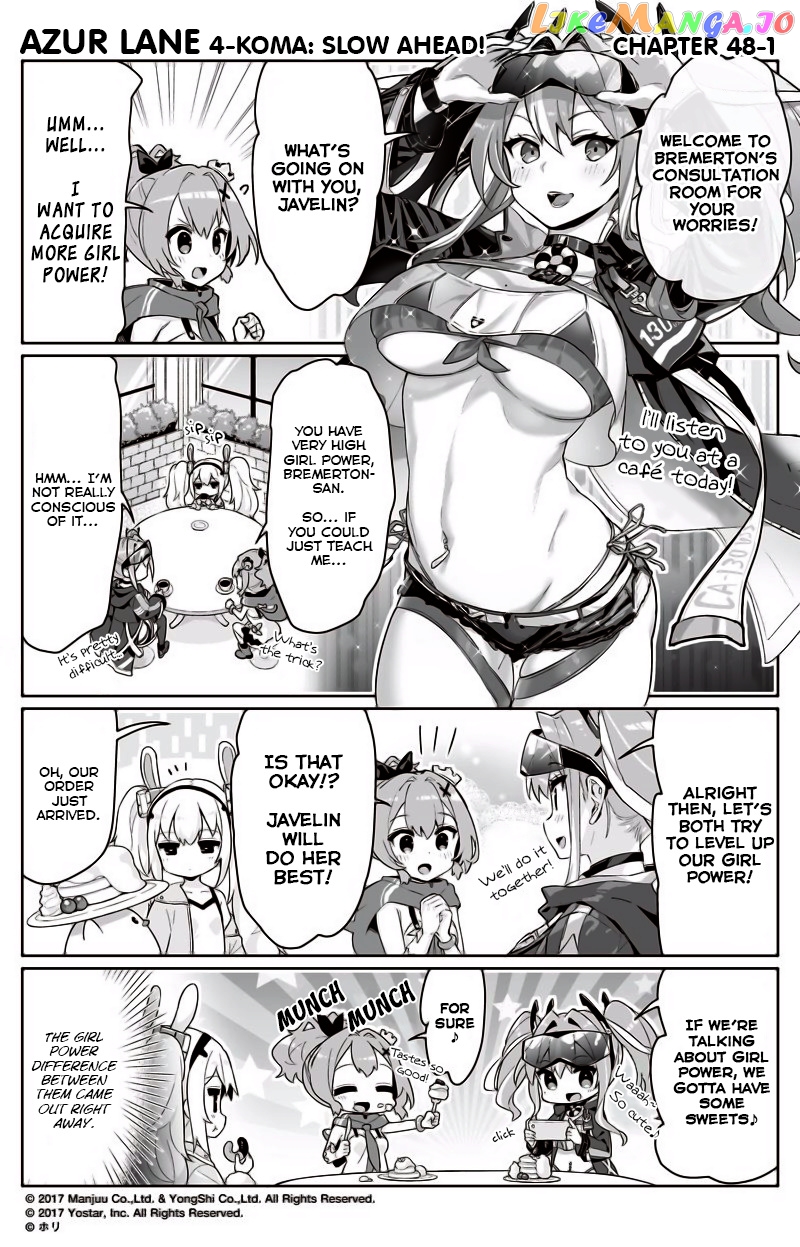 Azur Lane 4-Koma: Slow Ahead chapter 48 - page 1
