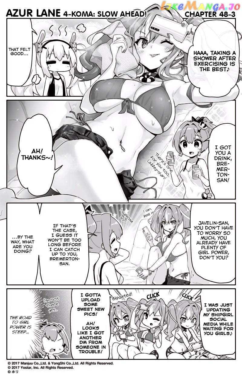 Azur Lane 4-Koma: Slow Ahead chapter 48 - page 3