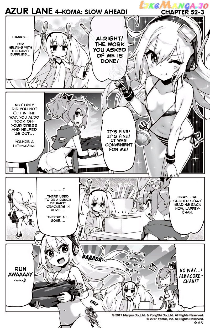 Azur Lane 4-Koma: Slow Ahead chapter 52 - page 3