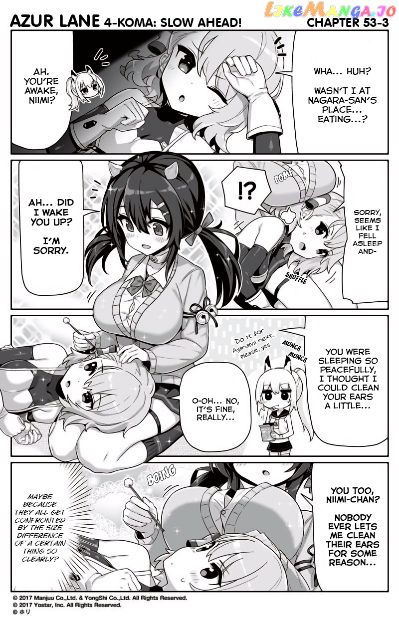 Azur Lane 4-Koma: Slow Ahead chapter 53 - page 3