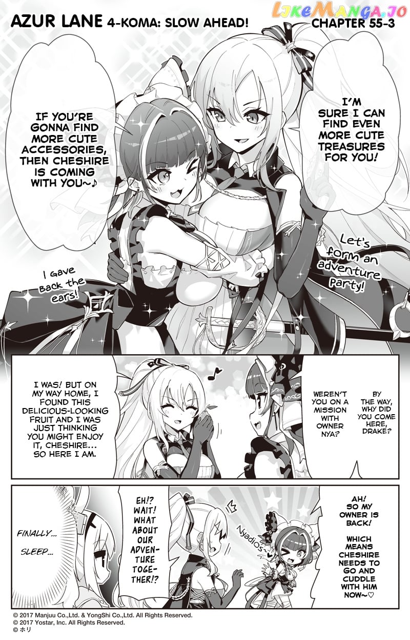 Azur Lane 4-Koma: Slow Ahead chapter 55 - page 3