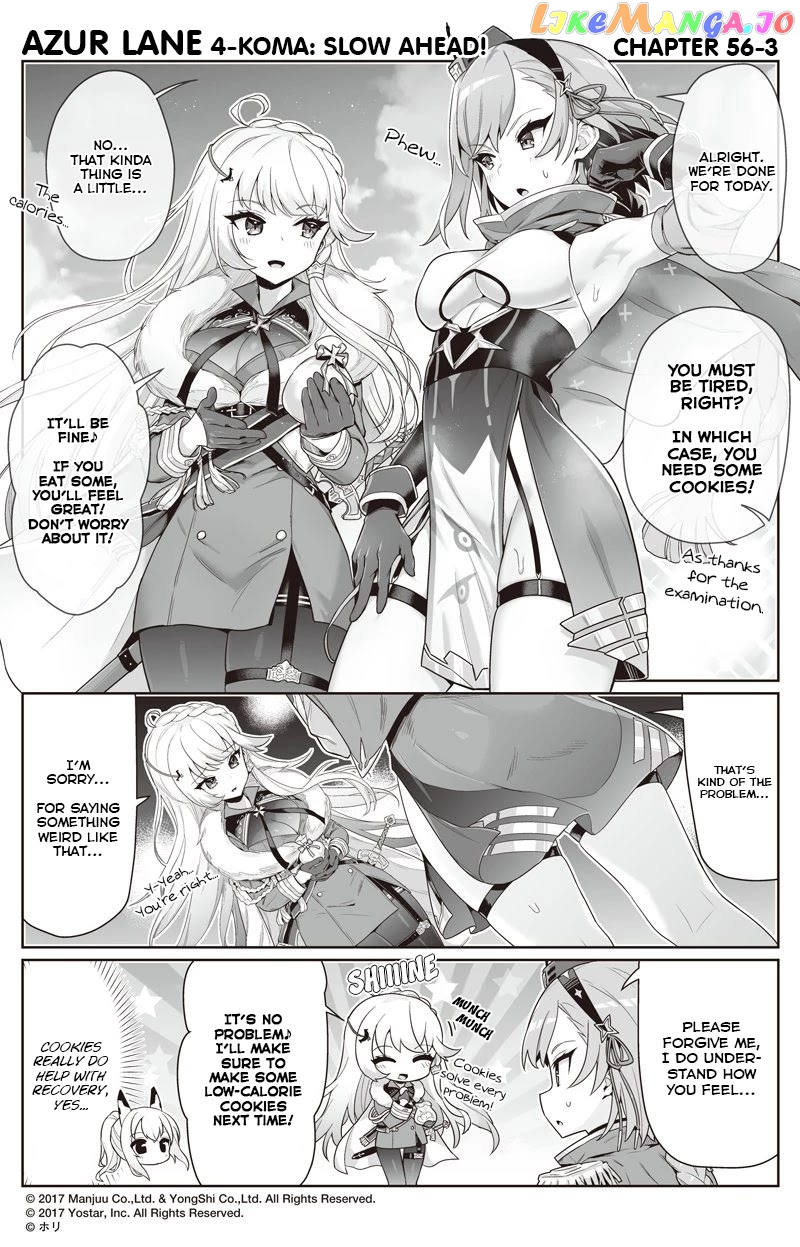 Azur Lane 4-Koma: Slow Ahead chapter 56 - page 3