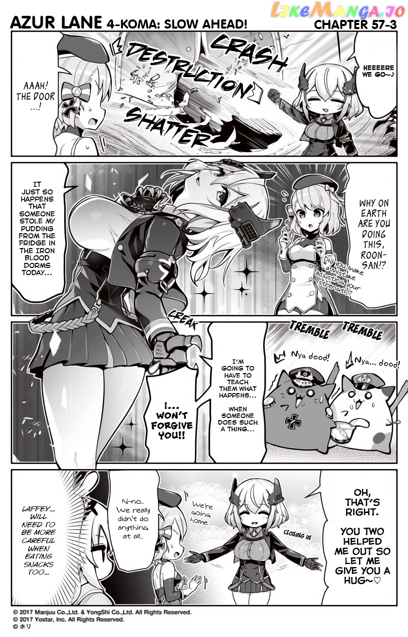 Azur Lane 4-Koma: Slow Ahead chapter 57 - page 3