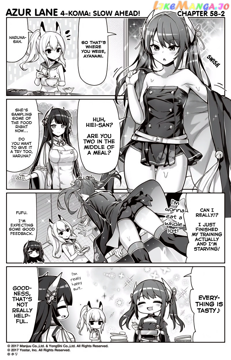 Azur Lane 4-Koma: Slow Ahead chapter 58 - page 2