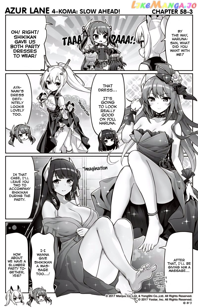 Azur Lane 4-Koma: Slow Ahead chapter 58 - page 3