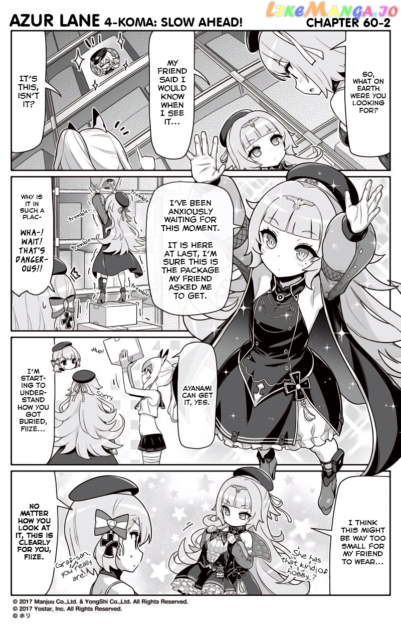Azur Lane 4-Koma: Slow Ahead chapter 60 - page 2