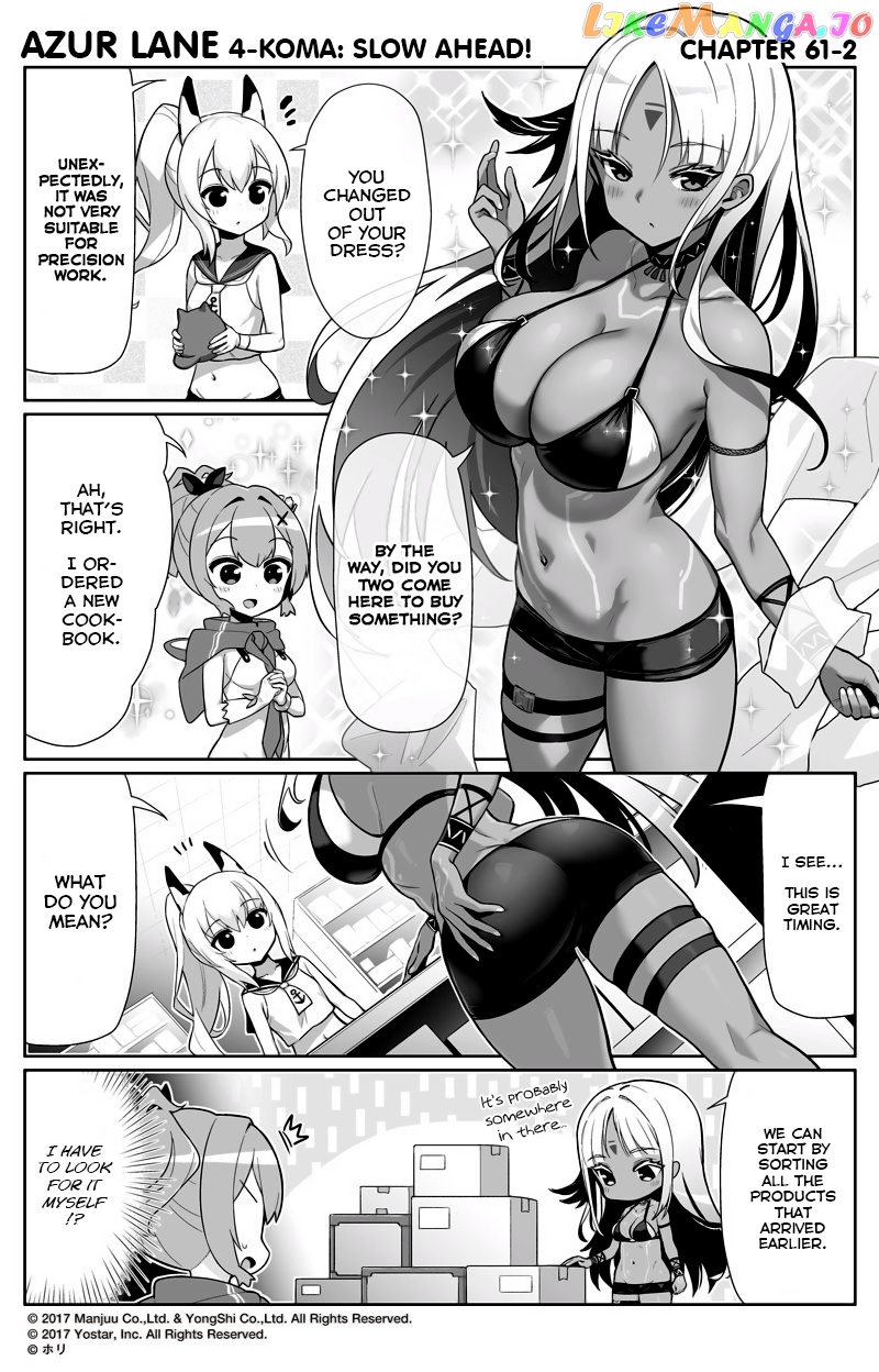 Azur Lane 4-Koma: Slow Ahead chapter 61 - page 2