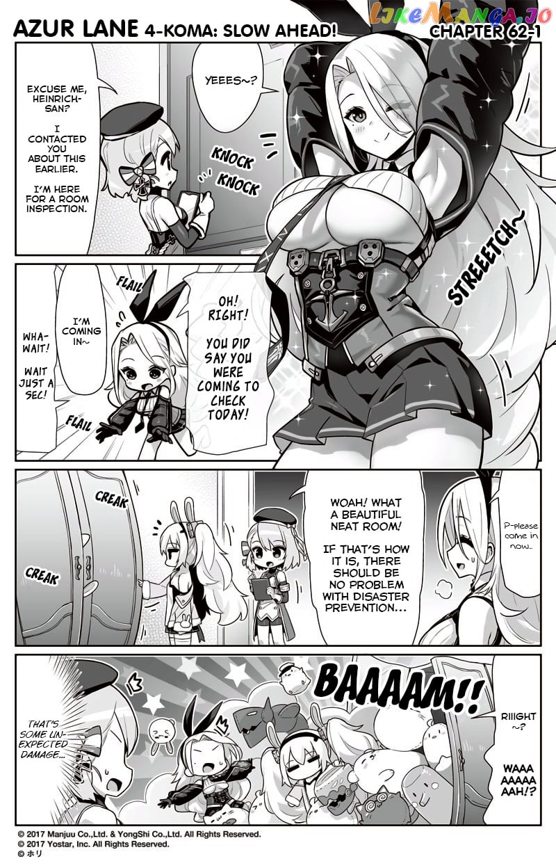 Azur Lane 4-Koma: Slow Ahead chapter 62 - page 1