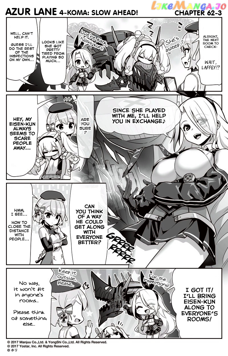 Azur Lane 4-Koma: Slow Ahead chapter 62 - page 3
