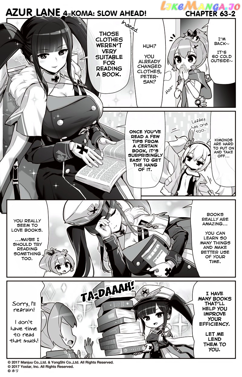 Azur Lane 4-Koma: Slow Ahead chapter 63 - page 2