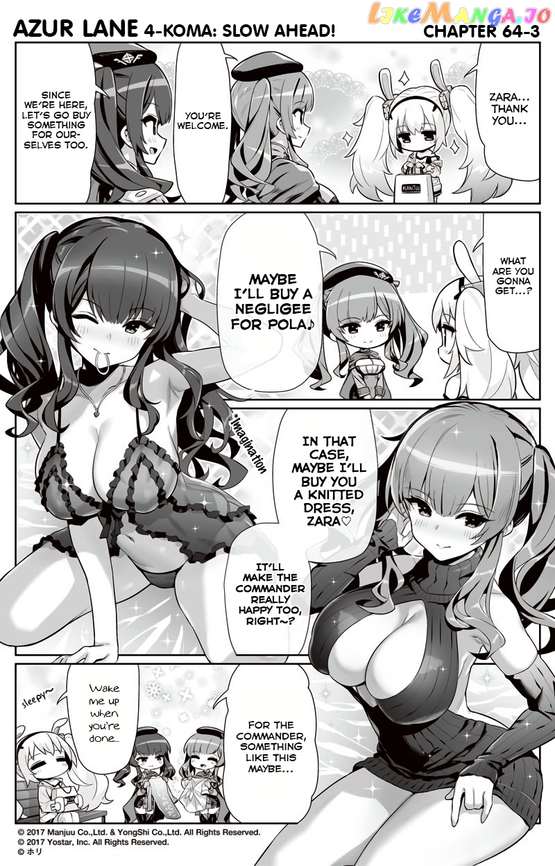 Azur Lane 4-Koma: Slow Ahead chapter 64 - page 3