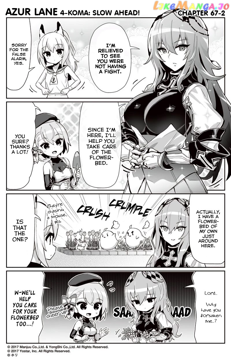 Azur Lane 4-Koma: Slow Ahead chapter 67 - page 2