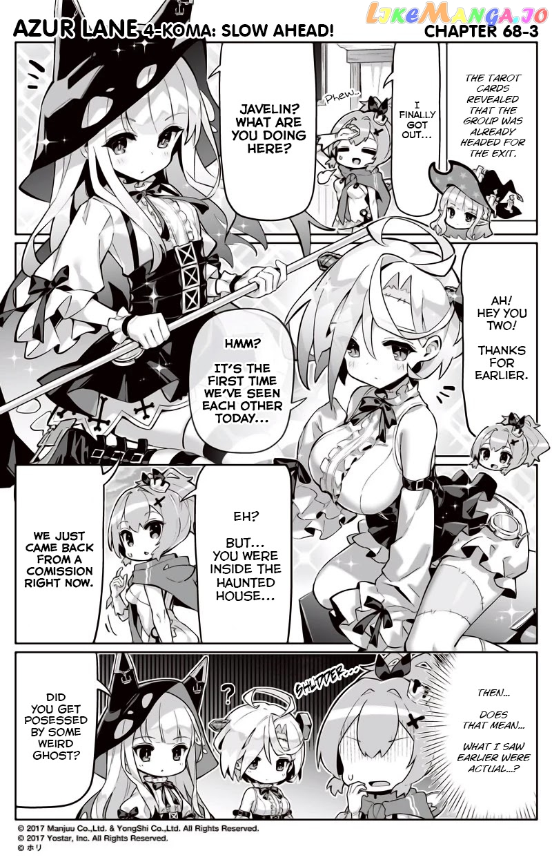 Azur Lane 4-Koma: Slow Ahead chapter 68 - page 3