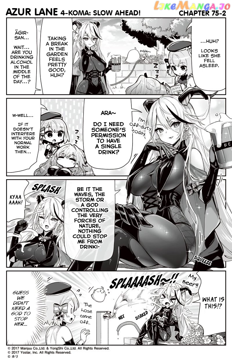 Azur Lane 4-Koma: Slow Ahead chapter 75 - page 2