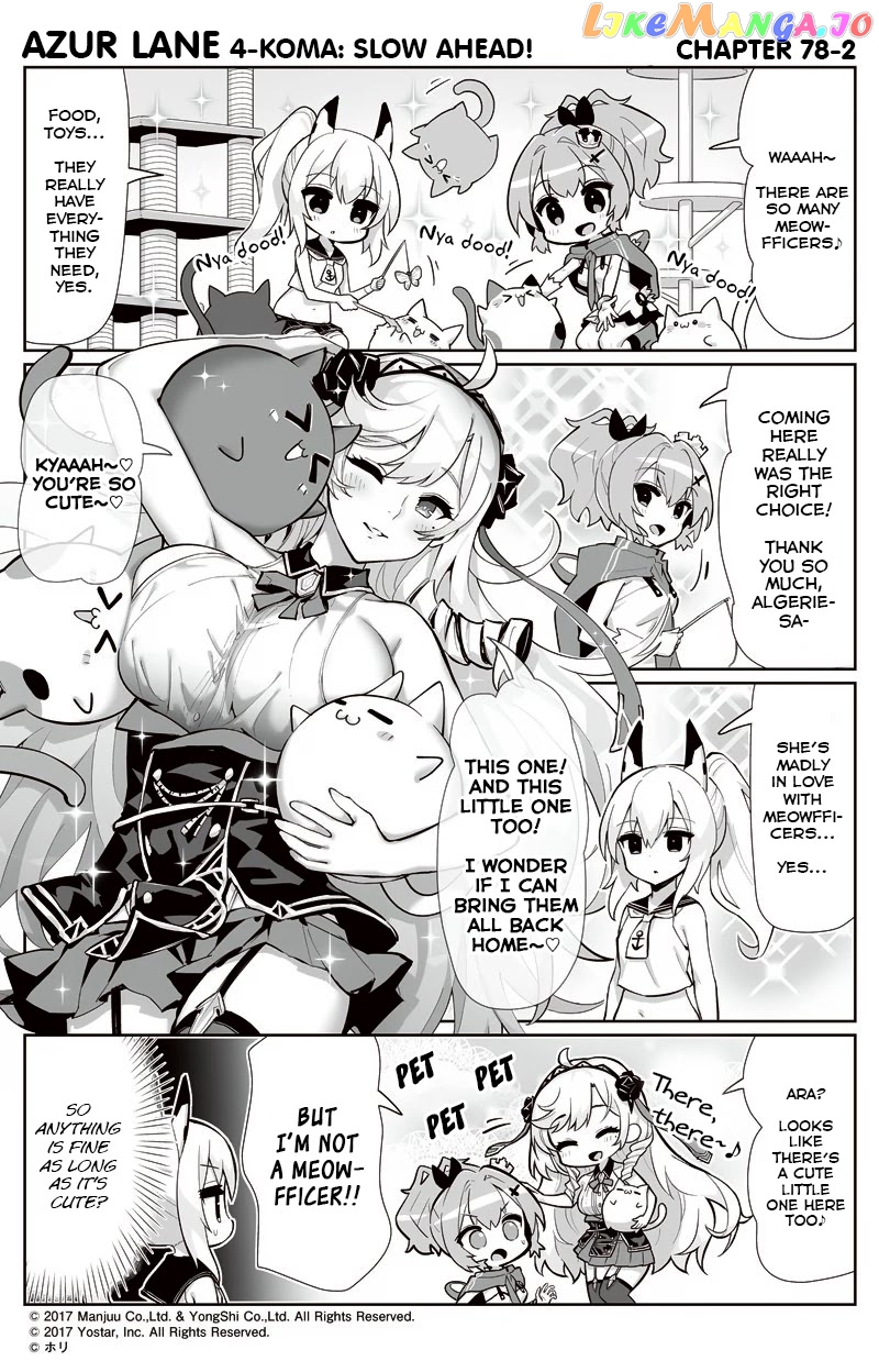 Azur Lane 4-Koma: Slow Ahead chapter 78 - page 2