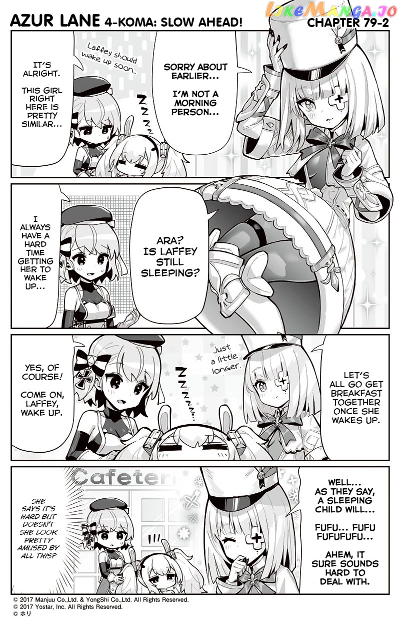 Azur Lane 4-Koma: Slow Ahead chapter 79 - page 2