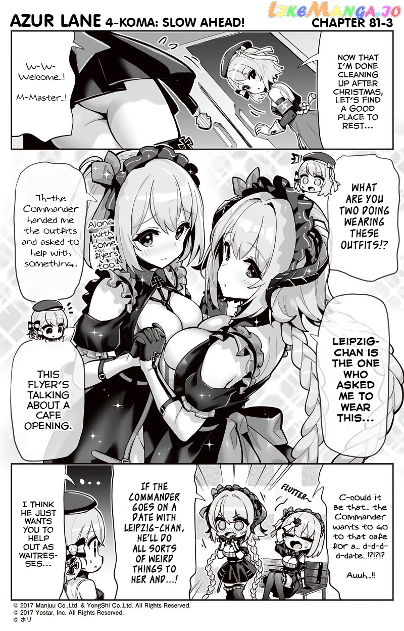 Azur Lane 4-Koma: Slow Ahead chapter 81 - page 3
